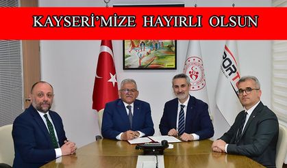 Kayseri’ye atletizm pisti yapılıyor
