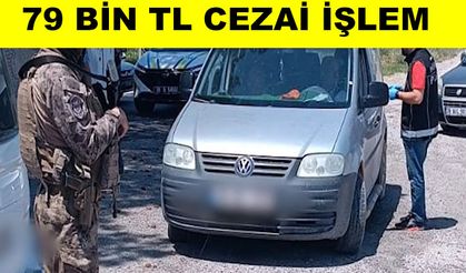 Bünyan’da 3 araca ceza