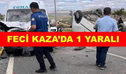 Tomarza’da kaza