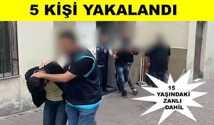Kayseri'de cinayet operasyonu
