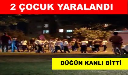 Düğün salonunda bıçaklı kavga