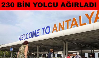 Antalya Havalimanı yolcu rekoru kırdı