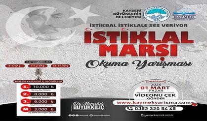 ‘İstiklâl Marşı Okuma Yarışması’ başlıyor