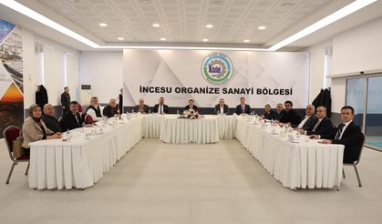 İncesu OSB Müteşebbis Teşekkül Heyeti toplandı