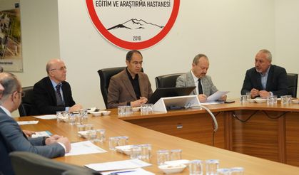 Kayseri Şehir Hastanesi'nde koordinasyon kurulu toplantısı