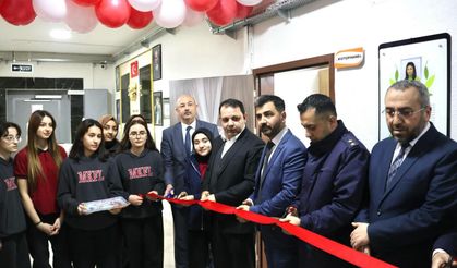 Yahyalı Mustafa Koyuncu Fen Lisesi’ne yeni kütüphane