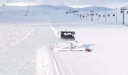 Erciyes’te kar 270 santimetreye ulaştı