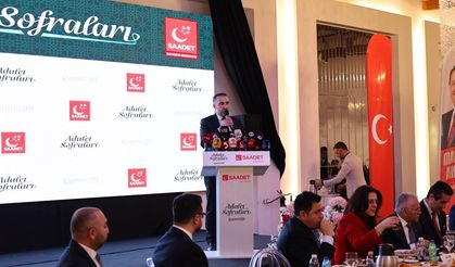 Saadet Partisi’nden “Türkiye’ye Örnek Model” konulu iftar yemeği düzenlendi