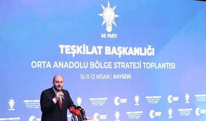 AK Parti Teşkilat Başkanı Büyükgümüş,”Biz CHP ile düşman değiliz, rakibiz”.
