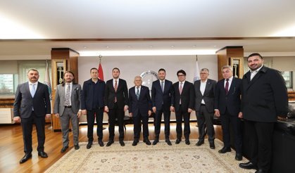 Başkan Büyükkılıç, MHP Heyetini Ağırladı: Birlik Vurgusu