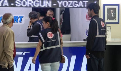 Şehirlerarası Otobüs Terminali’nde Bayram Öncesi Bilet Fiyatı Denetimi