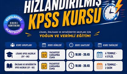 KAYMEK’ten KPSS Adaylarına Hızlandırılmış Hazırlık Desteği