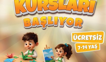 Haydi Çocuklar Melikgazi'nin Yaz Kurslarında Geri Sayım Başladı