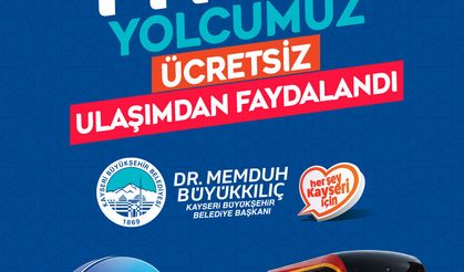 Başkan Büyükkılıç: “Yaklaşık 141 Bin Kişiye Ücretsiz Ulaşım Hizmeti Verdik”