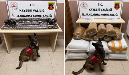Pınarbaşı’nda Kaçak Tütün ve Uyuşturucu Operasyonu