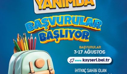 Büyükkılıç'tan Öğrencilere 5 Bin TL'lik Kırtasiye-Beslenme Desteği
