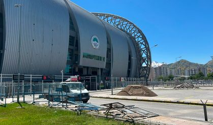 Kayserispor’un Maçlarını Oynadığı Stadyumda Tadilat