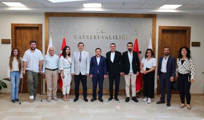 İMO Heyeti Vali Çiçek ile Kentin Geleceğini Değerlendirdi