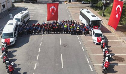 Kayseri Emniyetine 10 Yeni Araç, Törenle Teslim Edildi
