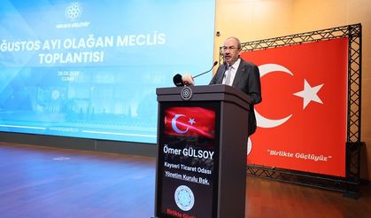 Başkan Gülsoy: "İş Dünyası Denge İstemektedir”