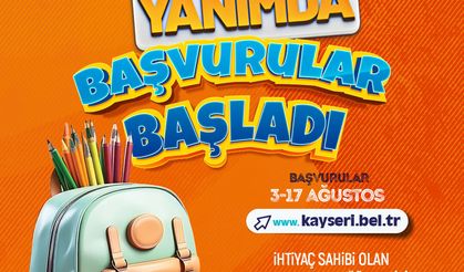 Kayseri Büyükşehir’in 5 Bin TL'lik Eğitim Desteği Başvuruları Başladı