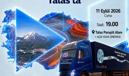 Sinema Tırı Bu Kez Talas’ta
