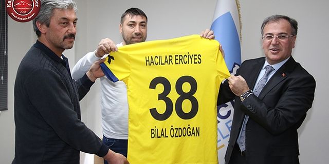 Hacılar Erciyesspor’dan Özdoğan’a Ziyaret