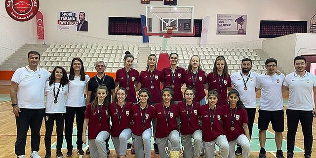 Kayseri Basketbol U16 Türkiye 3’üncüsü Oldu