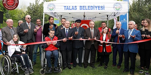 Talas'ta Engelsiz Oyun Parkı Açıldı