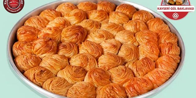 Kayseri Gül Baklavası tescillendi