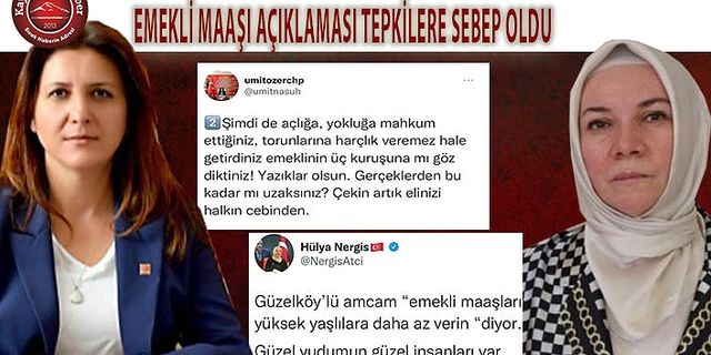 AKP’li Vekil Atçı’ya ilk Tepki CHP İl Başkanı Özer’den Geldi.