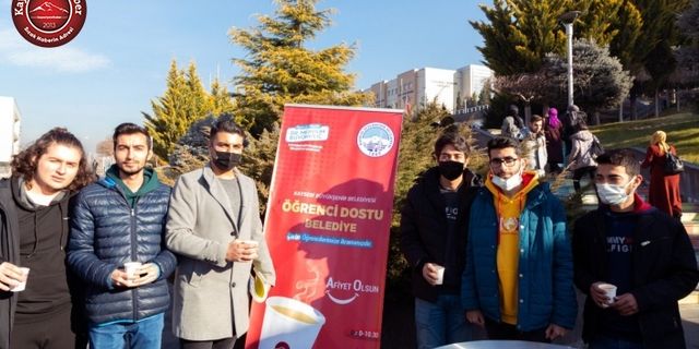 BÜYÜKŞEHİR, KÜTÜPHANE MİSAFİRLERİNİ UNUTMADI