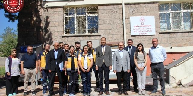 İl Sağlık Müdürü Erşan, Pınarbaşı’nda İnceleme Yaptı