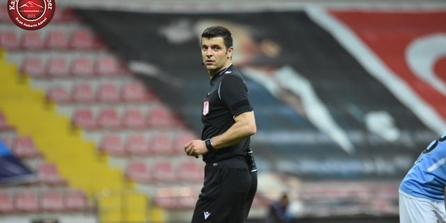 Kayserispor- Trabzonspor Maçını Ümit Öztürk Yönetecek