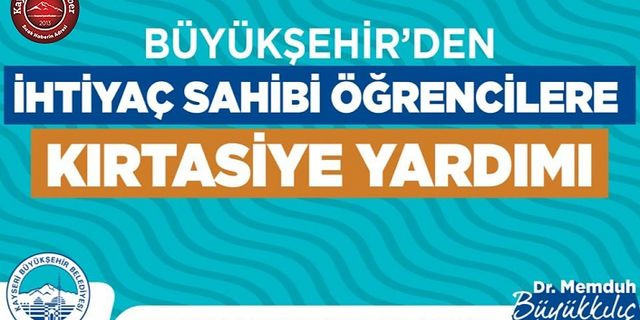 Ulaşım ve Kırtasiye Destek Başvuruları 12 Eylül’de
