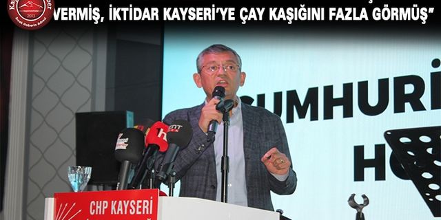 CHP'li Özel Kayseri'de Cumhuriyet Balosuna Katıldı