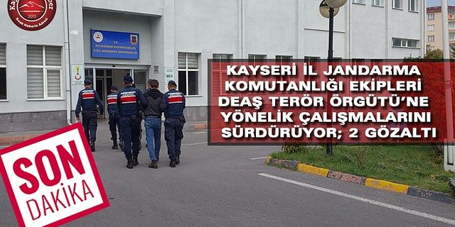 Jandarma’dan DEAŞ Operasyonu