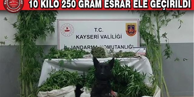 Kayseri'de Uyuşturucu Operasyonu: 3 Gözaltı