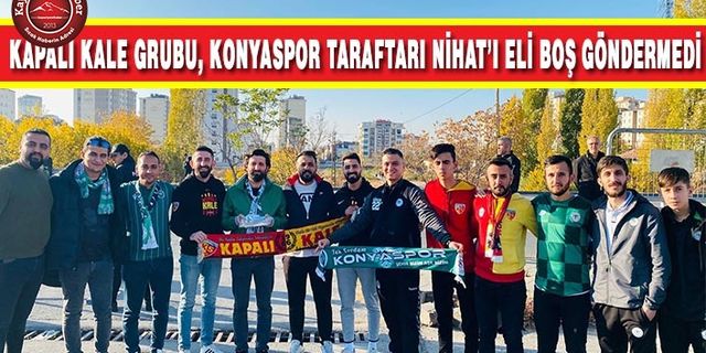 Konyaspor Taraftarına Kapalı Kale’den Sucuk İkramı
