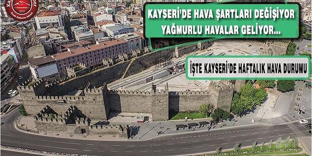 Meteoroloji Uyarıyor! Kayseri’de Hava Değişikliği