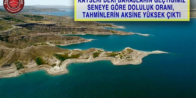 Barajların Durumu Geçen Yıldan Daha İyi