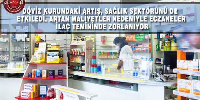 Eczacılar Odası Başkanı Akın: “İlaç krizini zam da çözemedi”