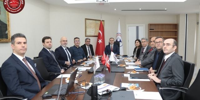 ERÜ’de Ar-Ge Stratejisi Üst Kurulu, İlk Toplantısını Gerçekleştirdi