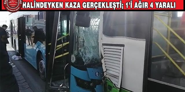 Halk Otobüsünün Feci Kazası; 26 Yaralı