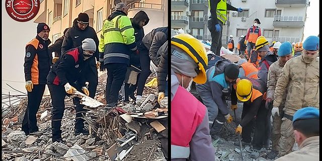 KBB Ekipleri, Osmaniye’de de 10 Kişiyi Kurtardı