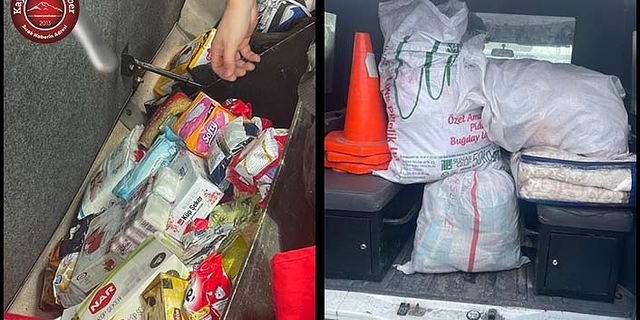 Yardım Malzemelerini Stoklayan Zanlı Tutuklandı