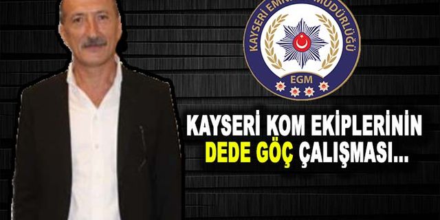KOM Ekiplerinden Dede Göç Operasyonu