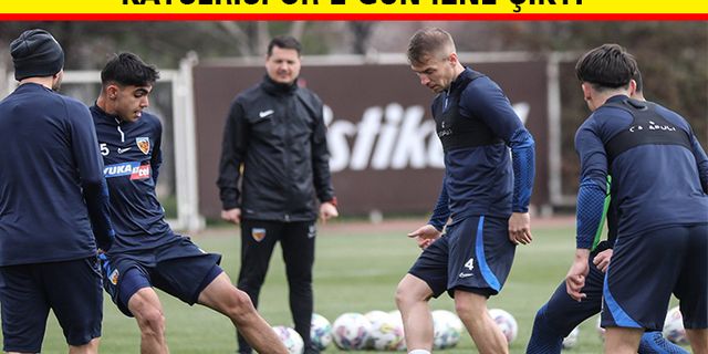 Kayserispor’da Futbolculara 2 Gün İzin