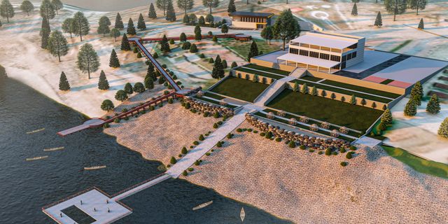 Yamula Barajı’nda Su Sporları Merkezi İnşaatı Başladı