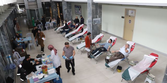 BÜYÜKŞEHİR PERSONELİ’NDEN “KAN” BAĞIŞI